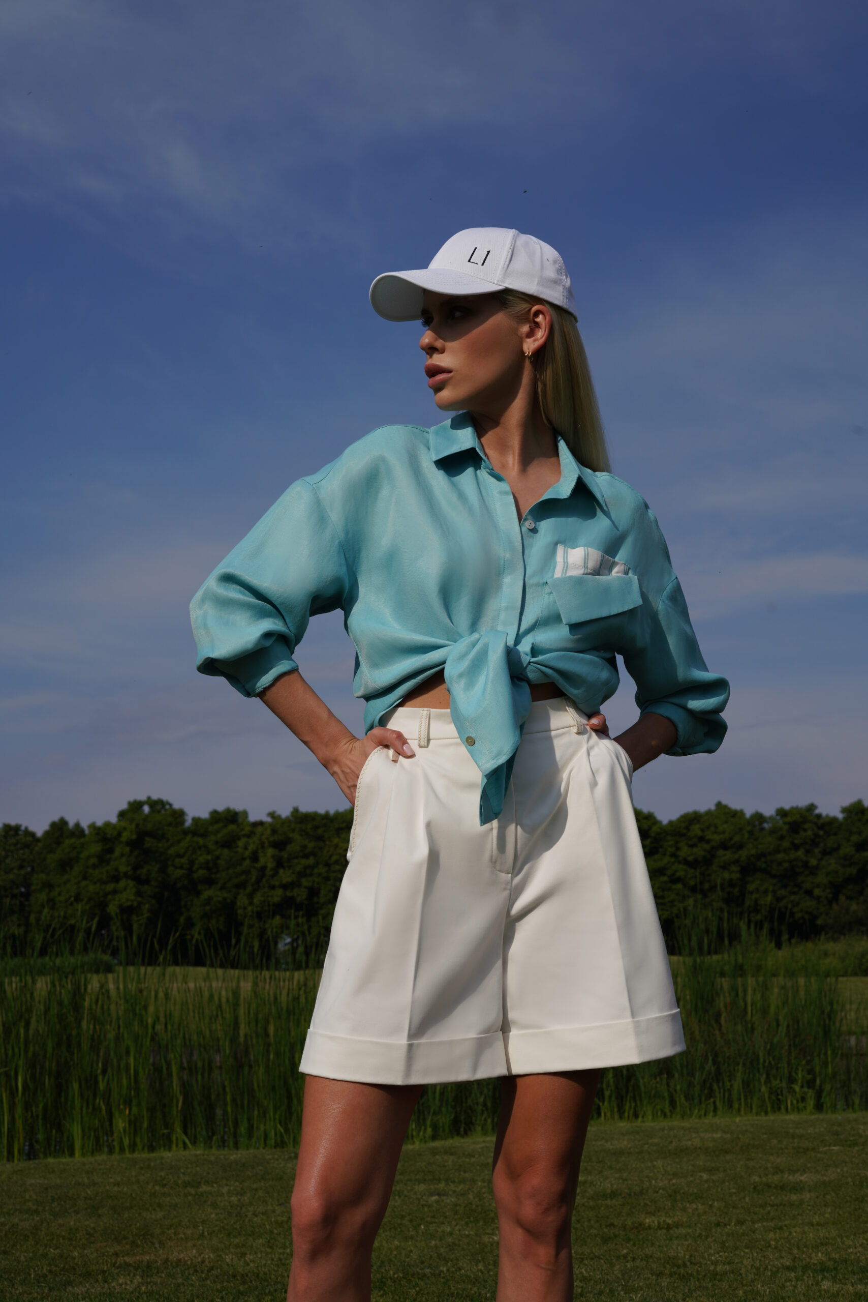 СОРОЧКА TURQUOISE